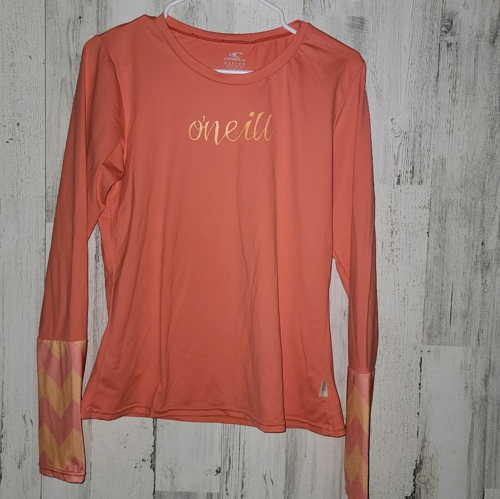 O'Neill Women's Peach Long Sleeve Tee